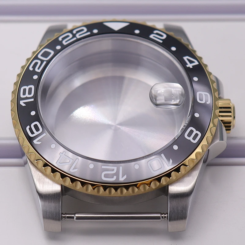 NH35 ساعة حافظة الراقية يشعر الياقوت الزجاج NH36 ساعة اكسسوارات مناسبة ل 28.5 مللي متر الطلب 100 متر مقاوم للماء