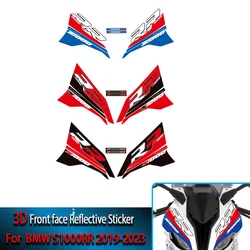 Motorcycle reflective sticker for BMW s1000rr S1000 RR 2019-2023 lamp decal 2019 2022 3D gel fairing shell sticker 2021 2023