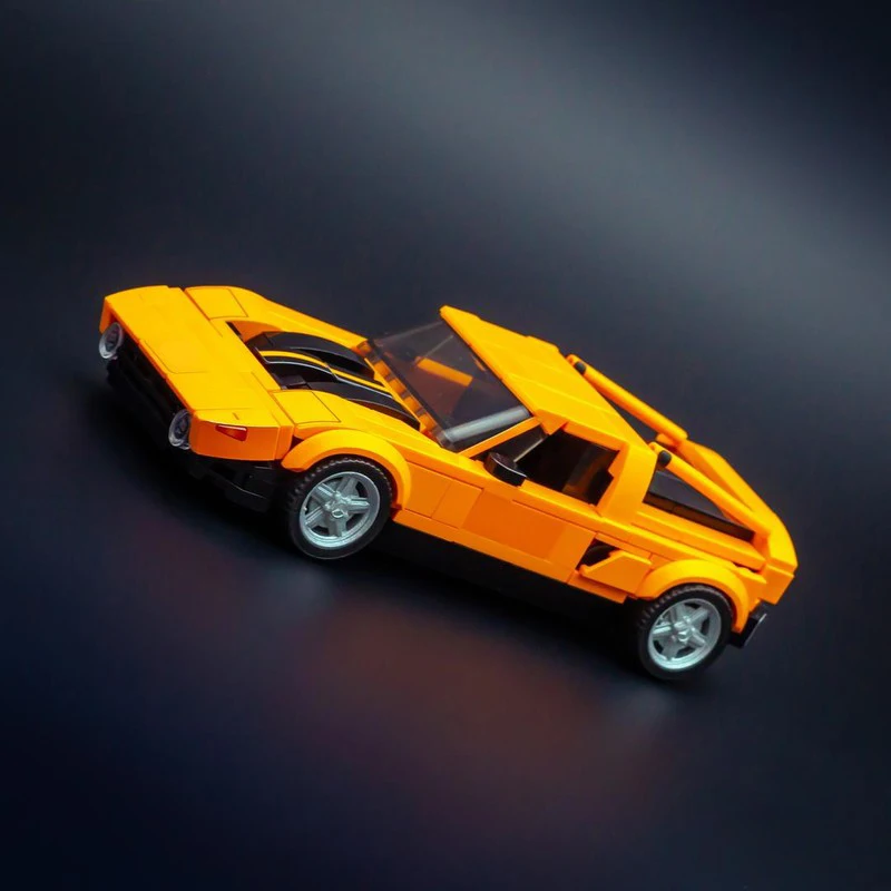 313 PCS 스피드 하이퍼카 C111 MOC 맞춤형 모듈식 빌딩 블록 모델 브릭 교육용 심플 디자인 DIY 장난감 크리스마스 선물