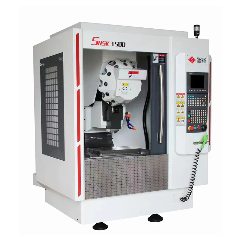 SNSK SN-T500 CNC Vertical Hining Center, Desktop Center, único molde BT30