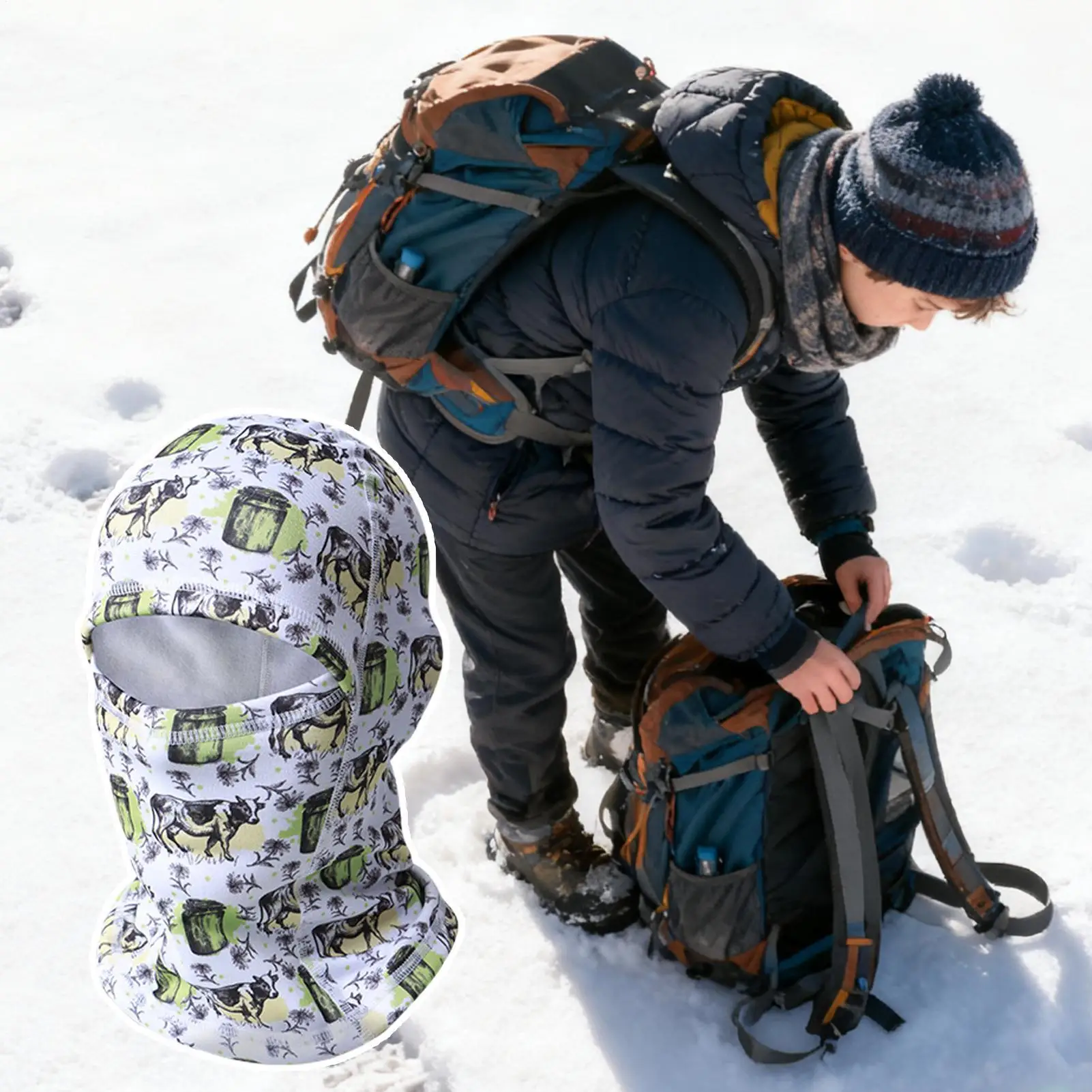 

Child Neck Gaiter Elastic Breathable Soft Warmer Kids Face Coverings For Boy Girl Children Skiing Riding Bike Climbing Sport