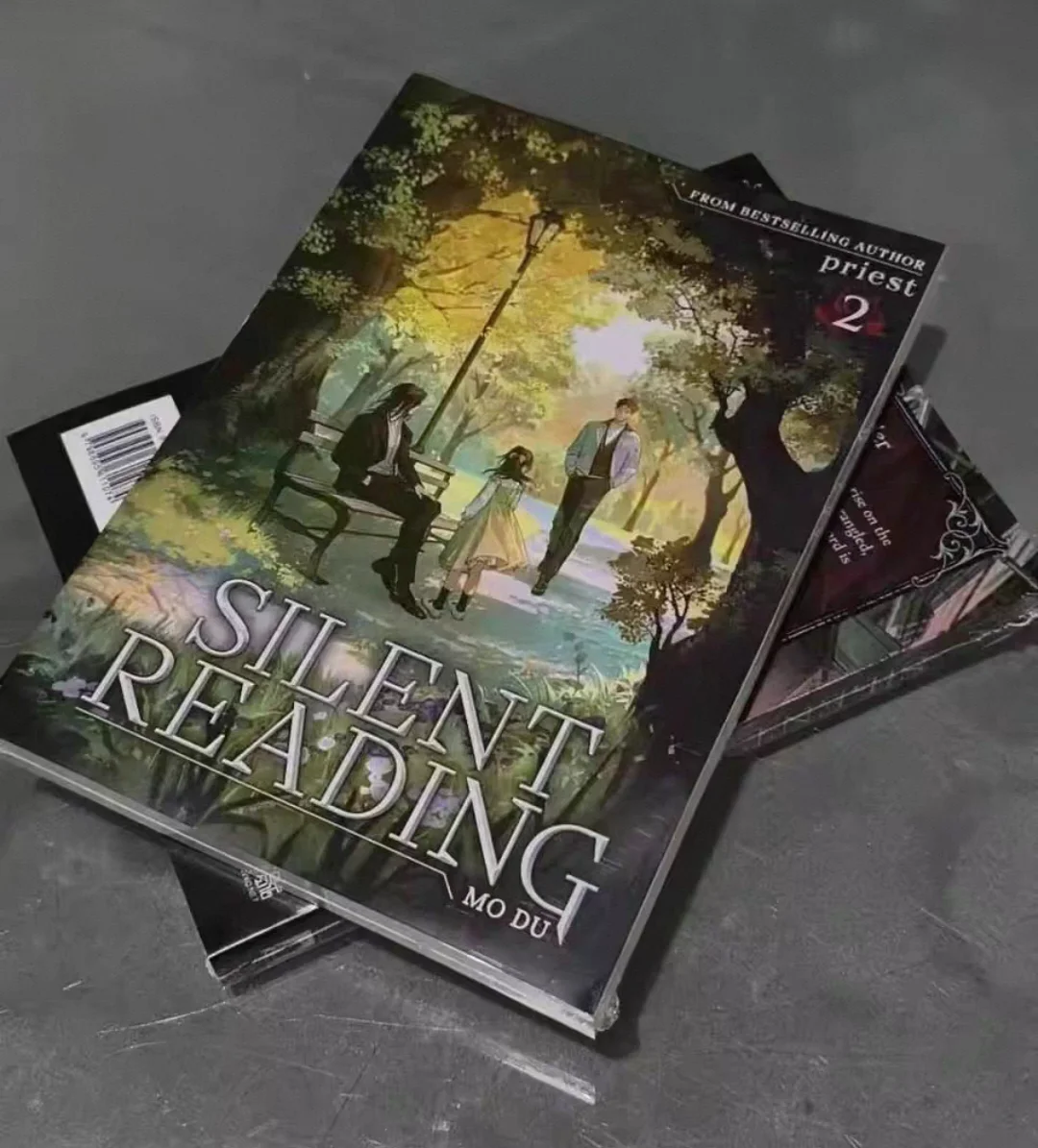 1 book Silent Reading: Mo Du Novel Vol.1/2 English Edition Chinese Danmei Urban Suspense Detective Fiction Books