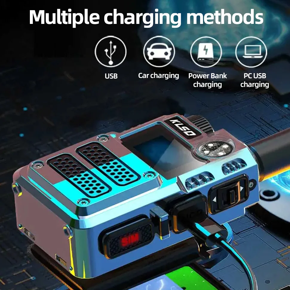 راديو شبكة بالجملة مع نظام تحديد المواقع POC LTE جهاز اتصال لاسلكي للاتصالات RTOS محمول معدني فولاذي جديد إنجليزي