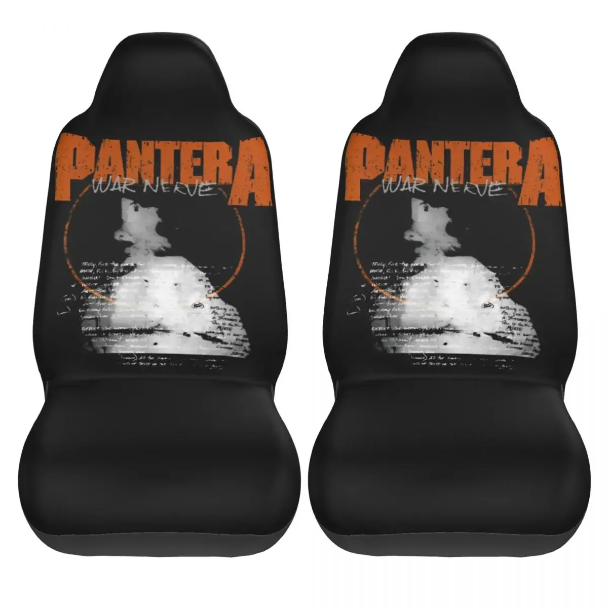 Panterad War Nerve Universal Car Seat Cover Waterproof AUTOYOUTH Rock Band Seat Covers Polyester Fishing