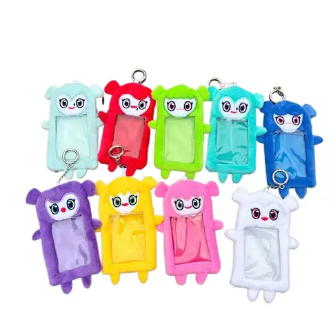 New Kpop Momo Sana Mina Cartoon Plush Keychain Phone Card Holder Soft Keychain Bag Cosplay For Fans Kids Birthday Gifts 15CM