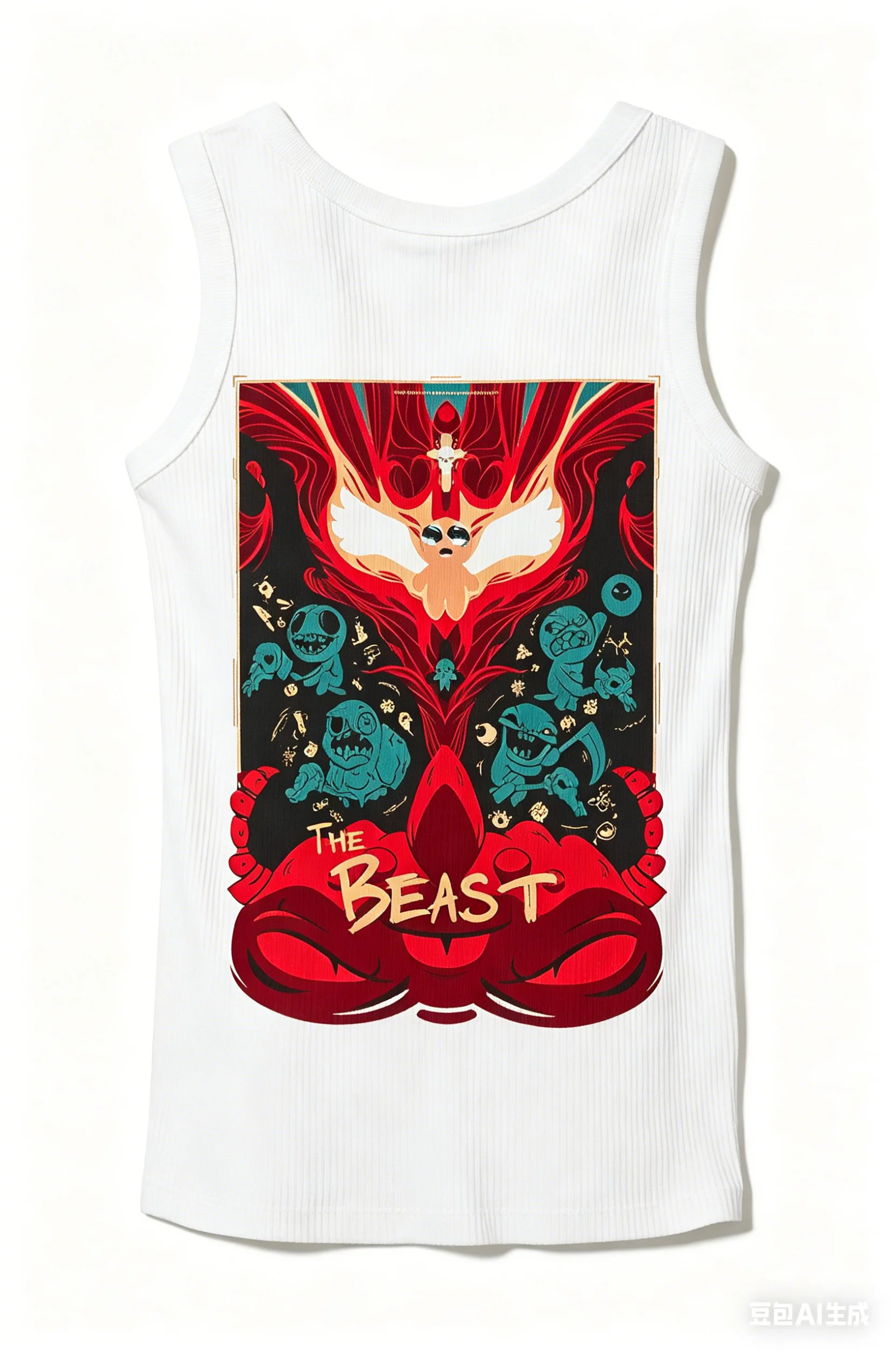 The Binding of Isaac Indie New Model Ribbed Tank Streetwear Anime Lover personality Clothes Year round clothing Unisex Couples