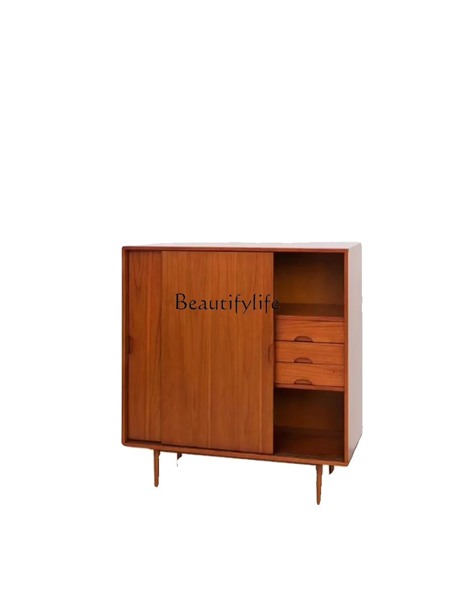 

Mid-Ancient Solid Wood Locker Cherrywood Bedroom Cabinet Retro