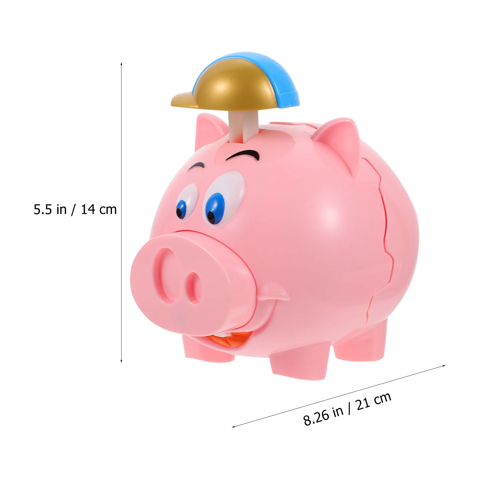 กระปุกออมสินการ์ตูนสุดสร้างสรรค์ ตลกๆ รูปทรงหมูน่ารัก สำหรับเก็บเงิน เหมาะสำหรับเด็ก ใช้เก็บเหรียญ ธนบัตร ของขวัญวันเกิด