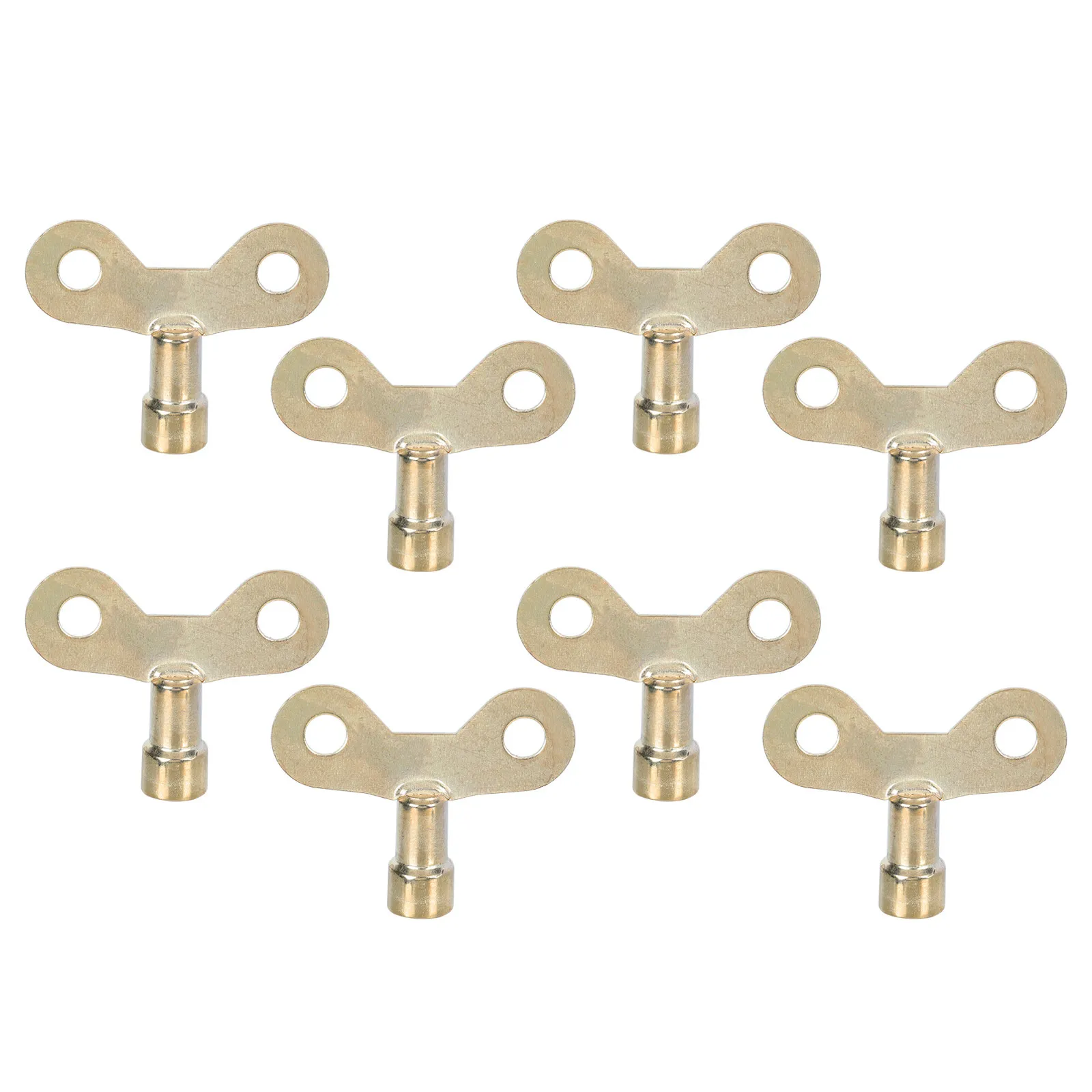 10Pcs Radiator Exhaust Valves Keys Heavy Duty Iron Radiator Wrench for Bleeding Air from Radiators Portable Storage Hole Design - view 3