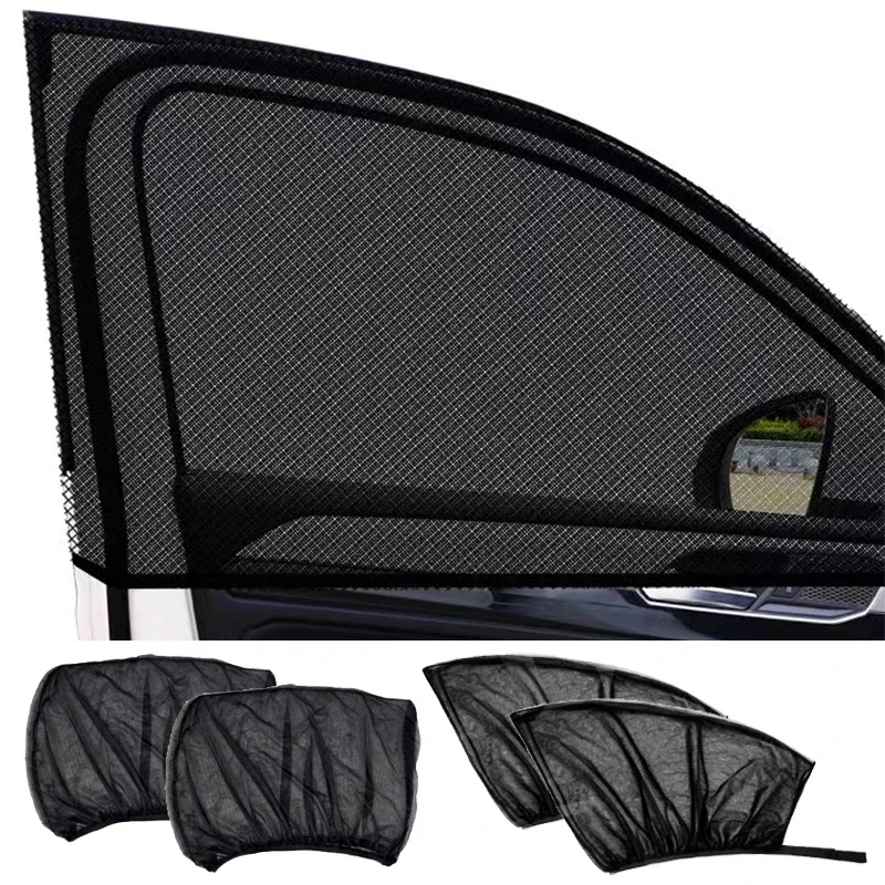 

NEW 2pcs Car Sun Shade Styling Accessories Auto UV Protect Curtain Side Window Sunshade Mesh Sun Visor Protection Window Films