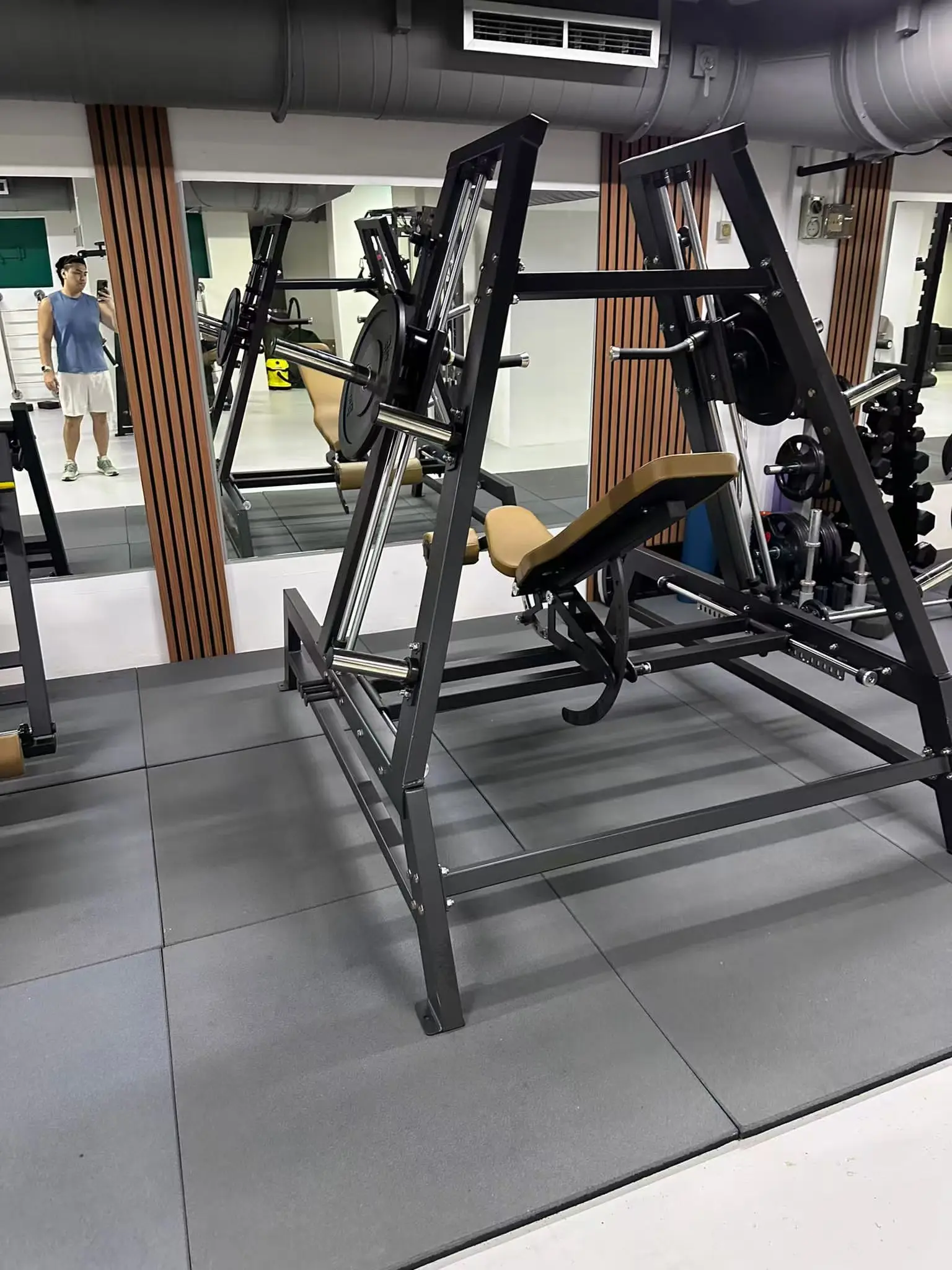 Picture 5: Weight Bench Press Commercial Plate Loaded Multi Chest Press Power Smith Dual System Upper Gym Machine