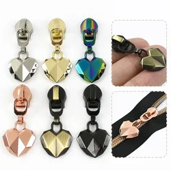 5-50Pcs 5# Zippers Sliders for Nylon Zip Decoration Ziper Puller Head Bag Repair Zips Cursor Sewing Zipper Tongue Fidget Slider