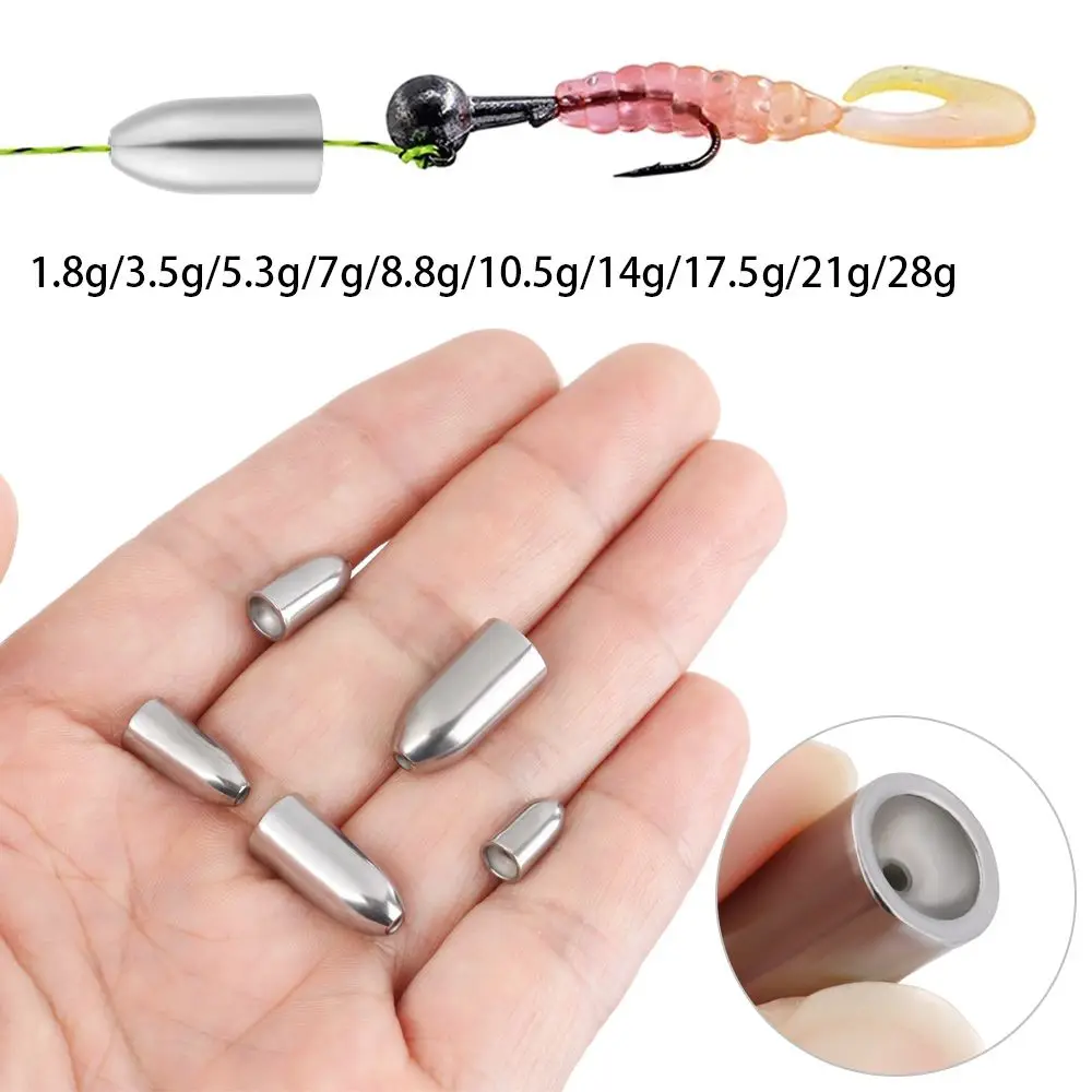 Tungsten Sinkers 1.8g/3.5g/5.3g/7g/8.8g/10.5g/14g/17.5g/21g/28g Fishing Weights Sinkers Fishing Tungsten Fall For Fishing Tackle