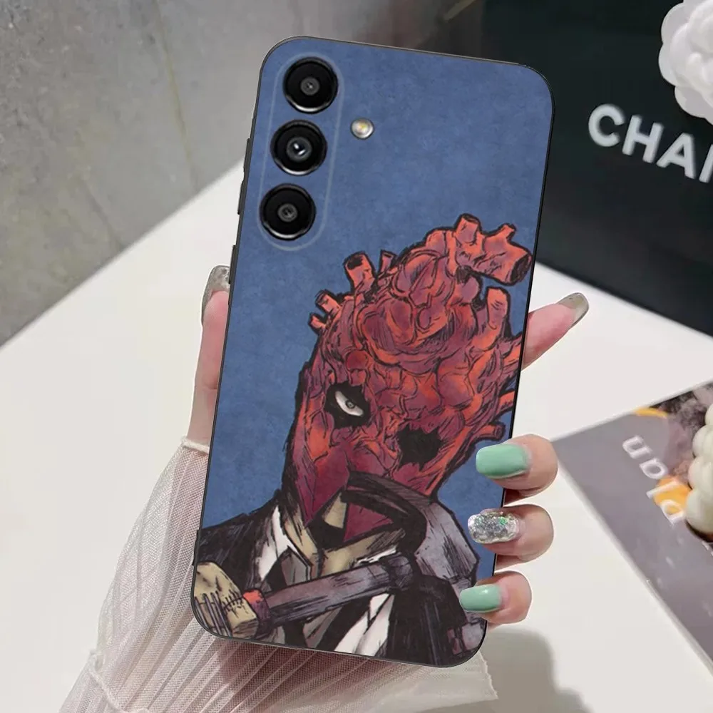 D-dorohedoro anime capa de telefone para samsung s24, s21, s22, s23, s30, ultra, s20, plus, fe, lite, note, 10,9,5g capa macia preta