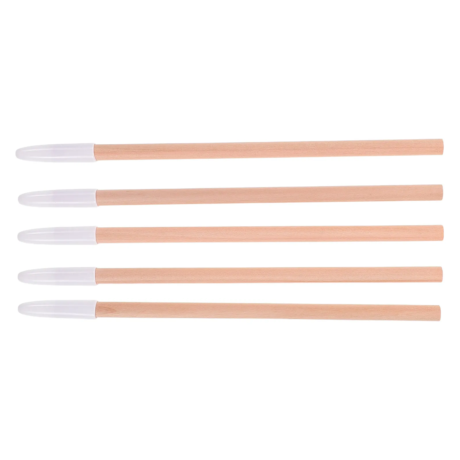 

5pcs Wild Eyebrow Pen Black Tool Pencil Makeup Wooden Natural Waterproof Black Brow Pencil Brows Longwear Sweatproof