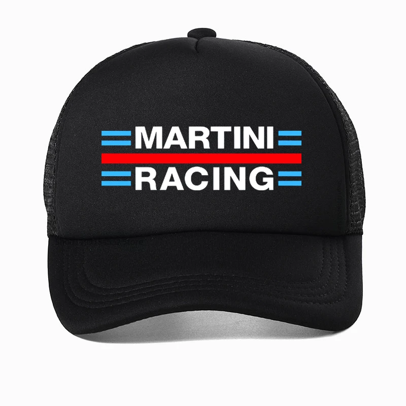 

Martini Racing Baseball Cap fashion summer Unisex Adjustable Mesh breathable baseball hat