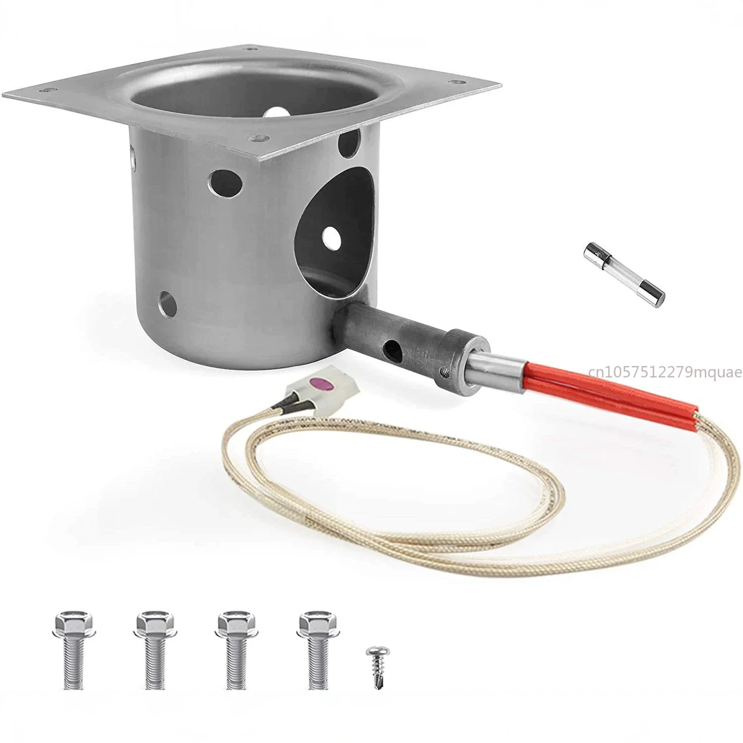 BBQ Granular Oven Oven Spare Parts Iron Stainless Steel Enamel Burning Box Ignition Rod Kit