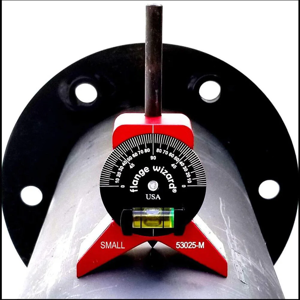 Adjustable Magnetic Pipe Center Finder Tool For 1.5 To 6 Inch Diameter Pipes, Angle Locator, Welding Position Marker