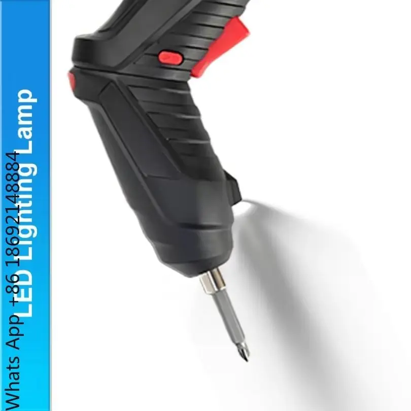 47PCS Cordless Electric Screwdriver Rechargeable Electric Drill Screwdrivers Household Maintenance Repair Mini Screwdriver Set