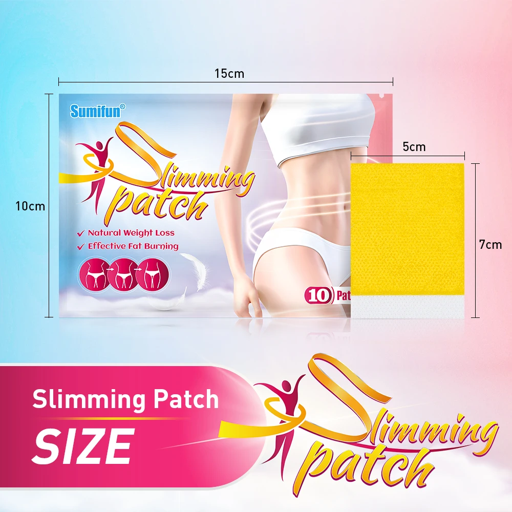 30/60/90Pcs Sumifun Fast Fat Burner Slimming Patches Ginger Belly Arm Shaper Diet Products Lose Weight Man Woman Beauty Health