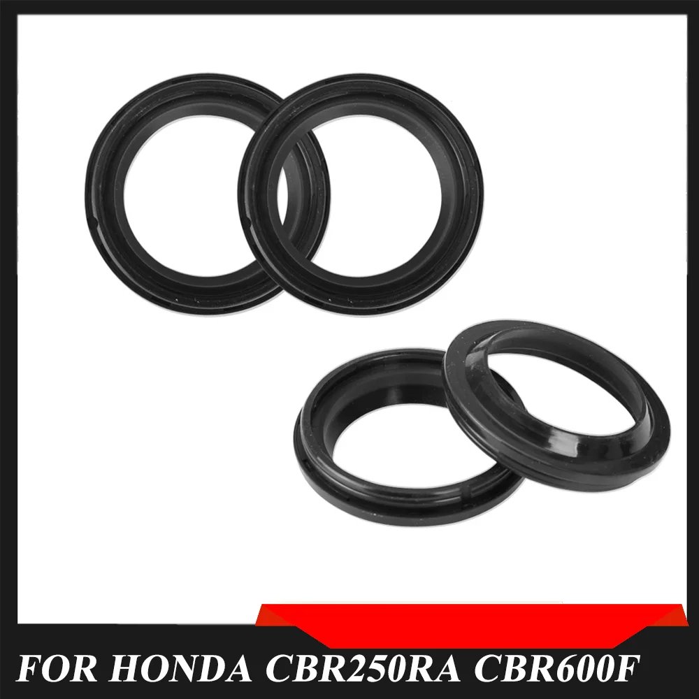 

Motorcycle Front Fork Damper Oil Dust Seal FOR HONDA CBR250RA CBR600F CB650SC CBR250R CB250F CB750SC VFR750F XR500R XR250R