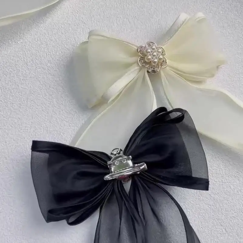 دبوس ربطة عنق على شكل زهرة الكاميليا الأنيقة؛ بروش من القماش للسيدات على طراز كلية JK للقمصان #4