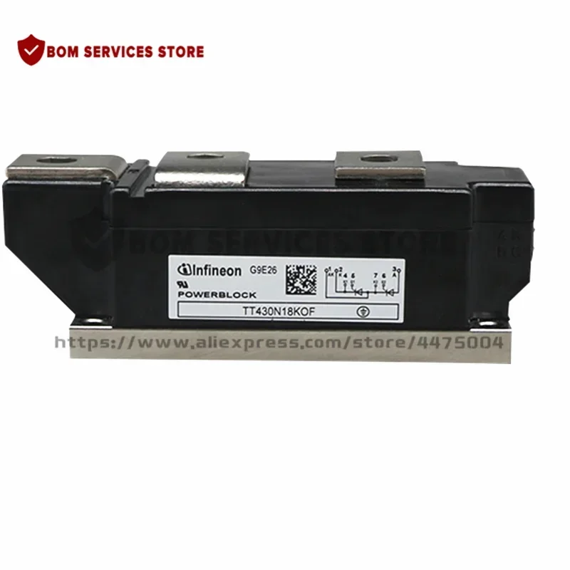 TT430N24KOF TT430N22KOF TT430N20KOF TT430N18KOF وحدة الثايرستور الأصلية الجديدة