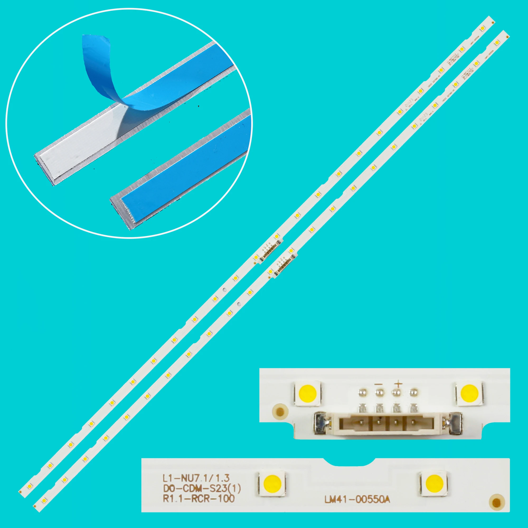 

LED strip for UN40NU7100G UE40NU7120 UE40NU7100 UN40NU7100 40NU7100 LM41-00550A 00549A BN61-15481X BN96-45955A UE40NU7125