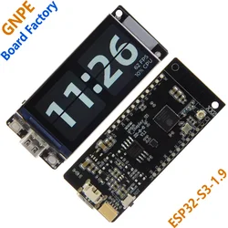 T-Display-S3 with 1.9-inch LCD display touch screen For LILYGO ESP32-S3R8 development board