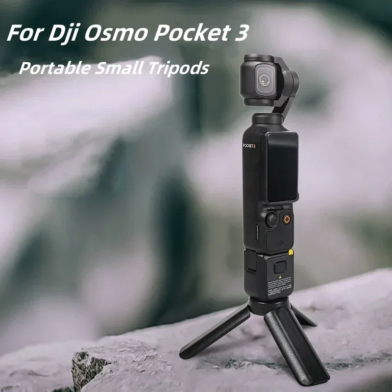 Mini Tripod for DJI Osmo Pocket 3 Foldable Desktop Stand Stabilizer Holder for Osmo Pocket, XiaoYi, Insta360  Accessories