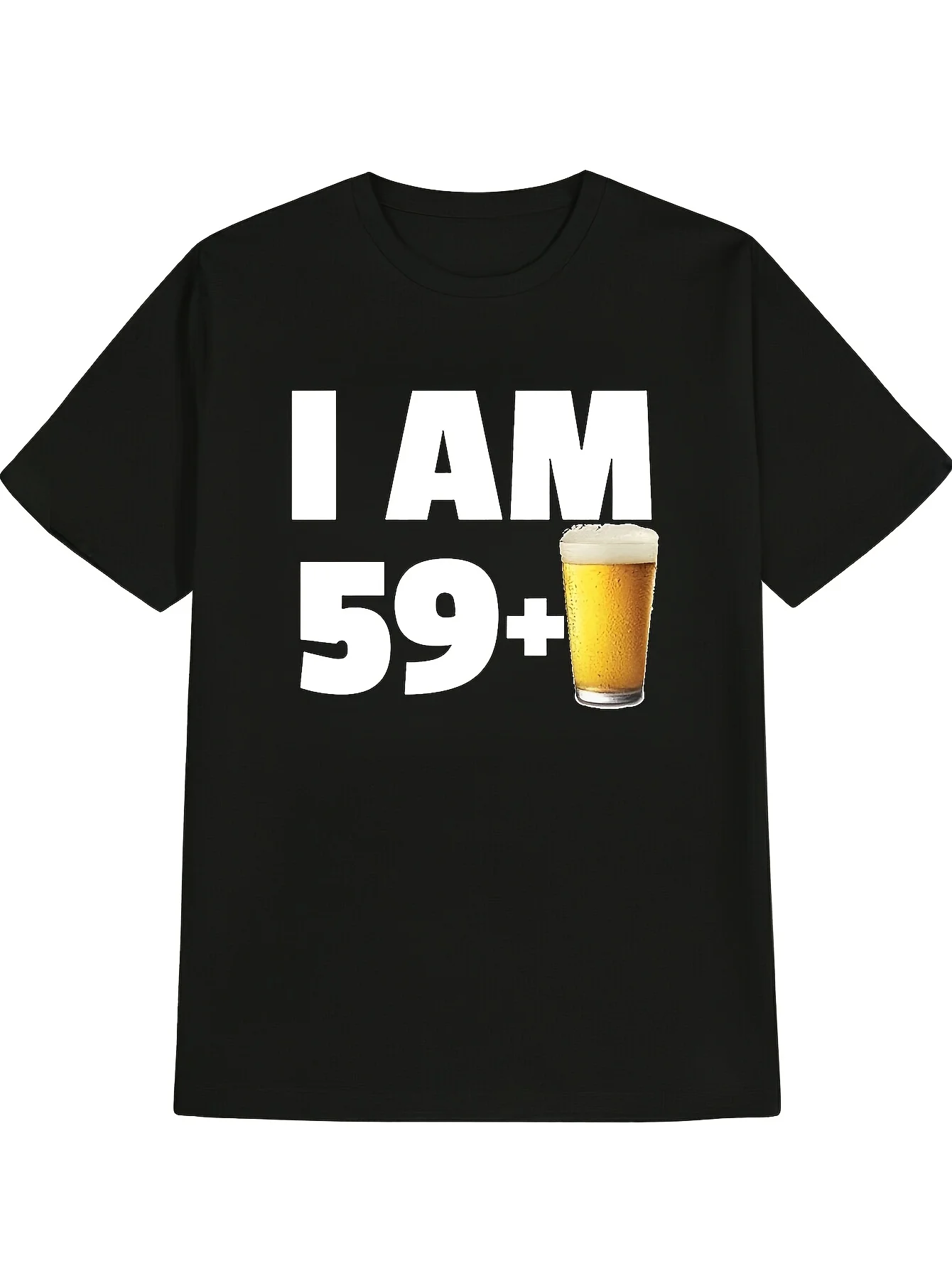 Interesting 60th Birthday Beer Pattern Men's T-Shirt
