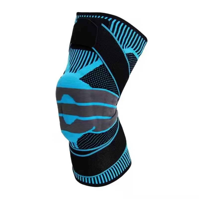 

Высокоэластичные противоскользящие наколенники, силиконовый пружинный компрессионный рукав надколенника для молодежи
