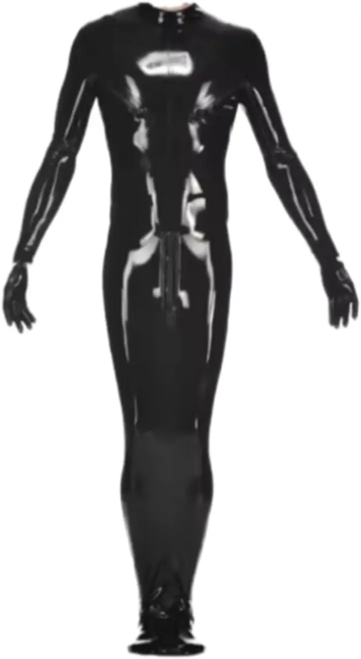 

Latex Rubber Black Back Zipper Men's Sleeping Bag