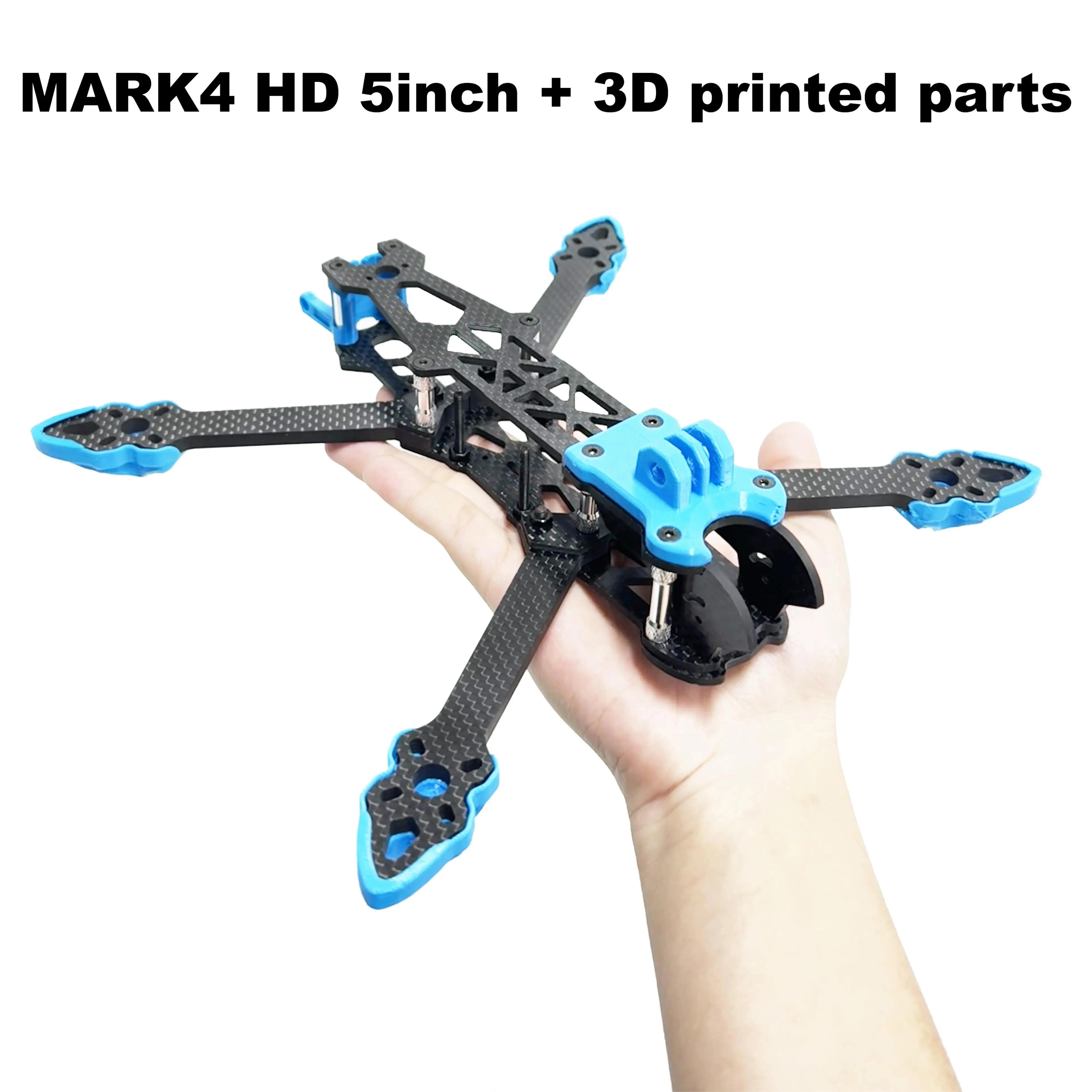 Angelto MARK4 V2 5 7 8 9 Controllo di volo da 10 pollici 45/60A 4INI ESC drone rack FPV fibra di carbonio PV Racing Drone Quadcopter Freestyle