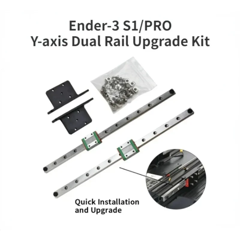 

Обновленный комплект линейных направляющих оси Y 30 см MGN12H, направляющая из нержавеющей стали, слайдер, гладкое движение, совместимое с Ender3 Ender3 ProV2