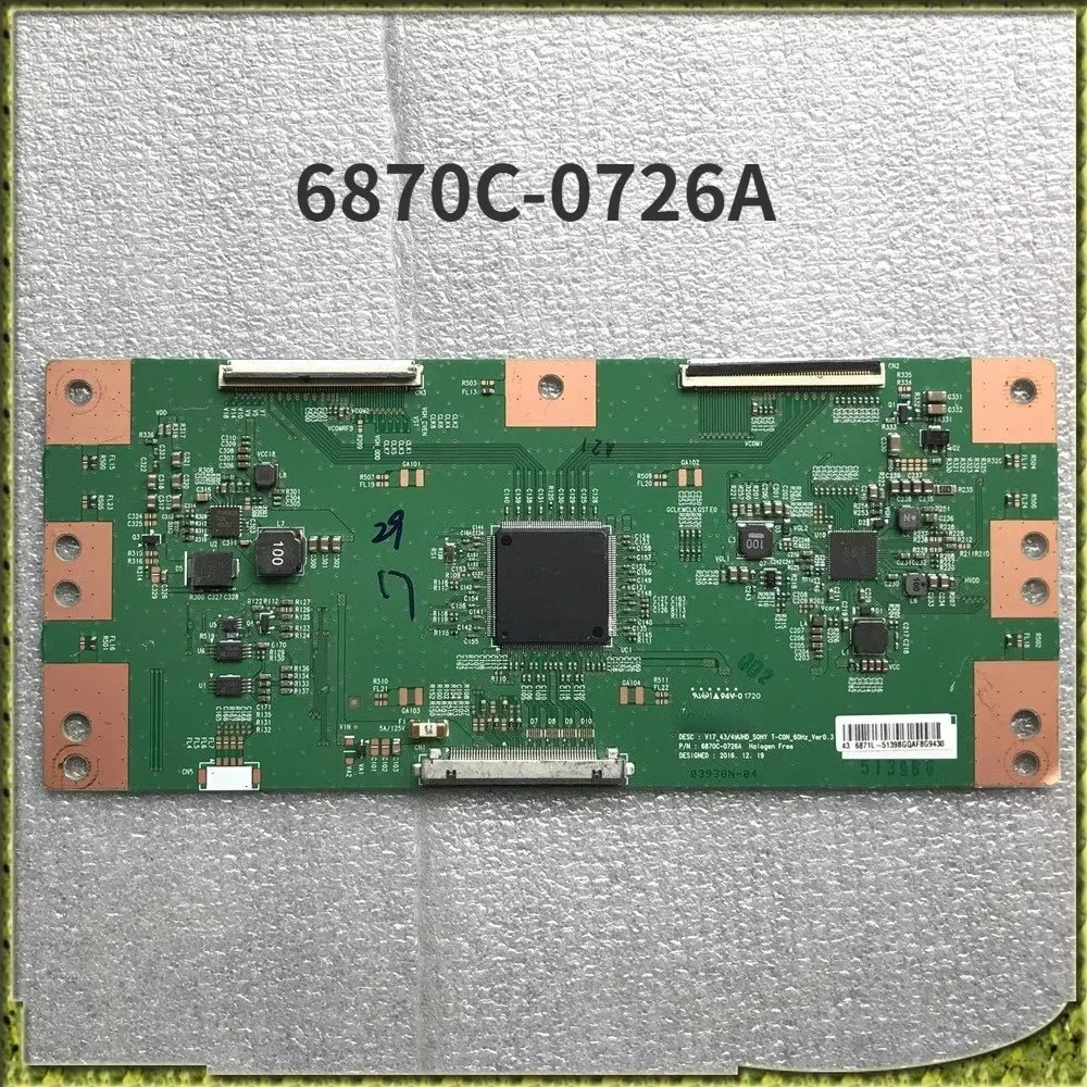

6870C-0726A V17 4349UHD T-CON 60HZ T Con Board 6870C Placa TV Tcon Board TV T Con 6870C 0726A Replacement