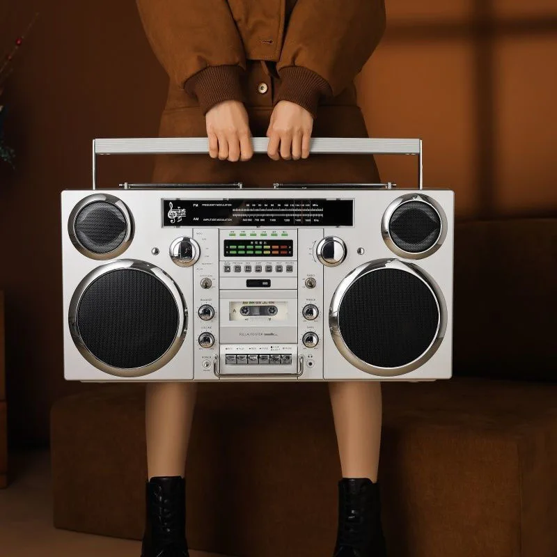 

Радиопривод с ленточным приводом, большой беспроводной Bluetooth-динамик, караоке, универсальная машина, высококачественная аудиосистема