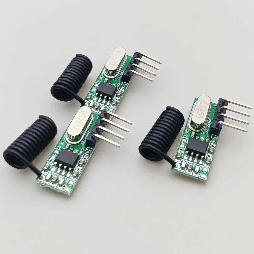 433M Ultra Heterodyne RF Communication Remote Control Small Receiving Module Low Power Receiving Module RX500 Upgraded Version
