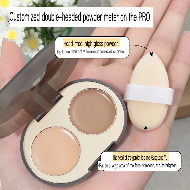 Two-tone concealer naturally does not mask dark eye circles tear gap acne mark brightening and smoothing