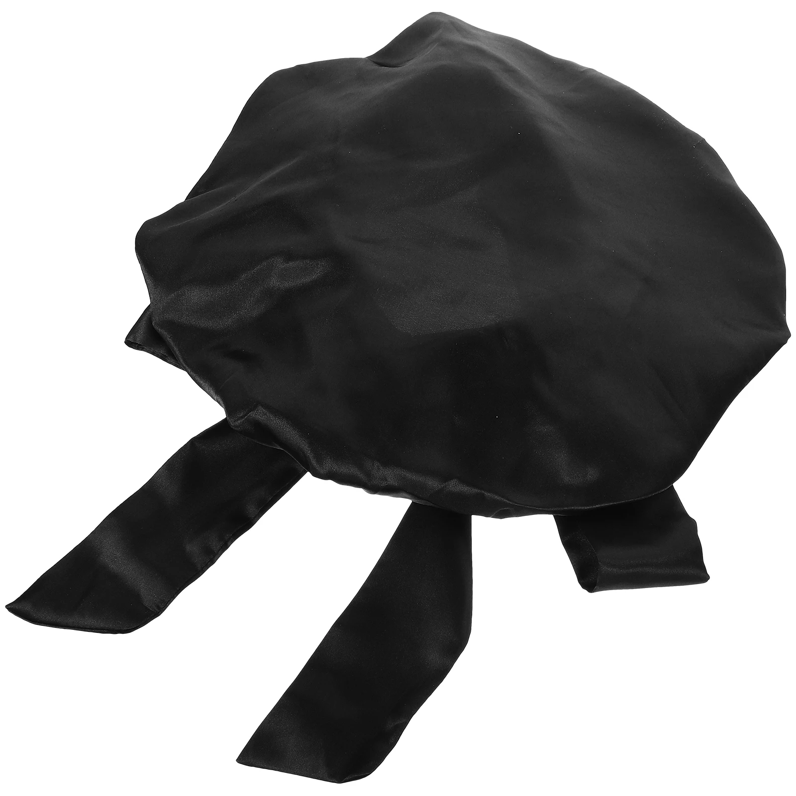 

Extra Large Satin Sleep Cap Reusable Bathing Hat for Women with Elastic Band Portable Shower Cap for Short Medium Long Hair