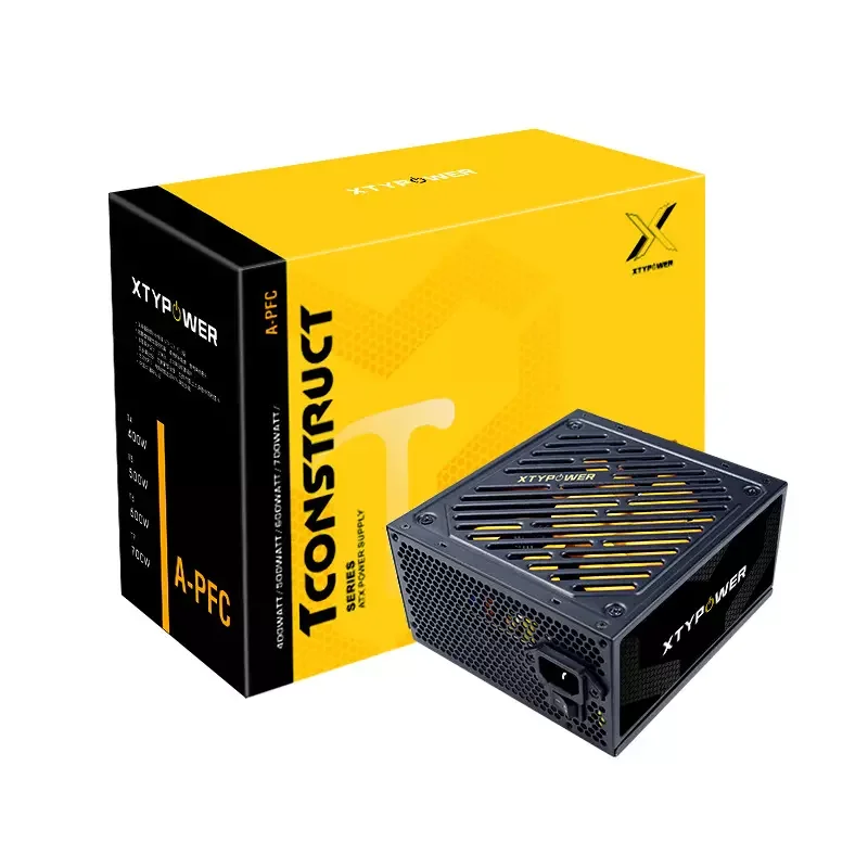 Fonte 650W 80 Plus Soul TR-650คอมพิวเตอร์เดสก์ท็อป Power 500วัตต์,สนับสนุนการออกแบบ CPU High-End Esports เกม