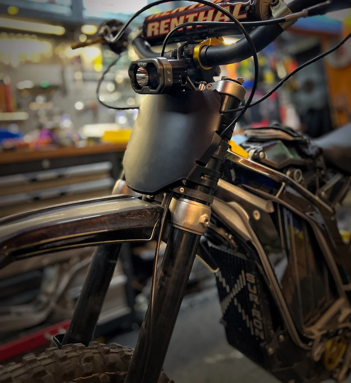 Electric Bike Number Plate  For Stark Varg Super 73 For Surron S X For Talaria Sting Motorcycle Front License Registration Plate