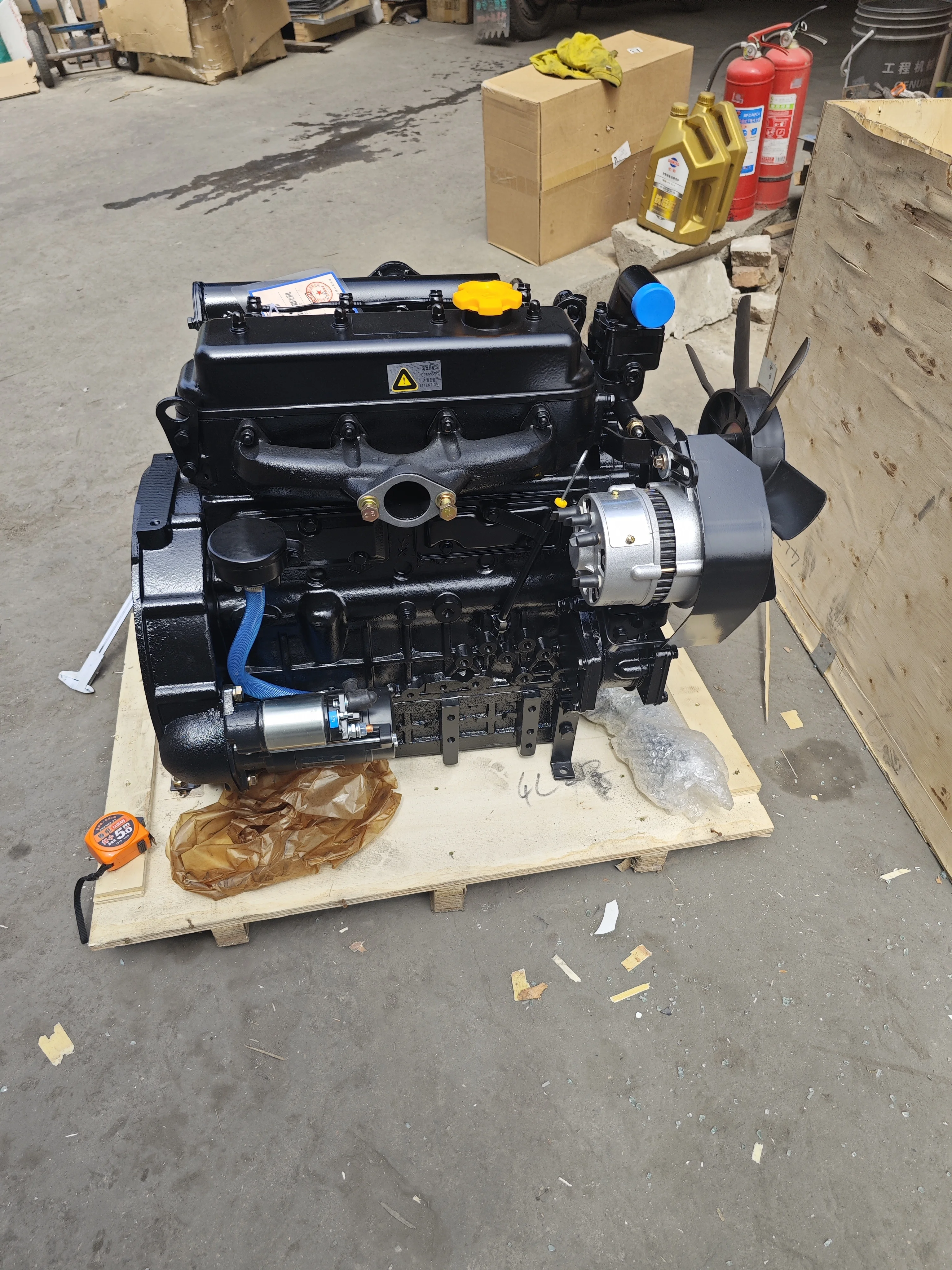 Laidong 4L23BT 29.4KW 2400RPM Electric Start Water-cooled Diesel Engine for 354 404 Agricultural Machinery Tractor