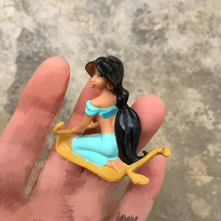 Disney Princess Jasmine Aladdin Doll Gifts Toy Model Anime Figures Collect Ornaments