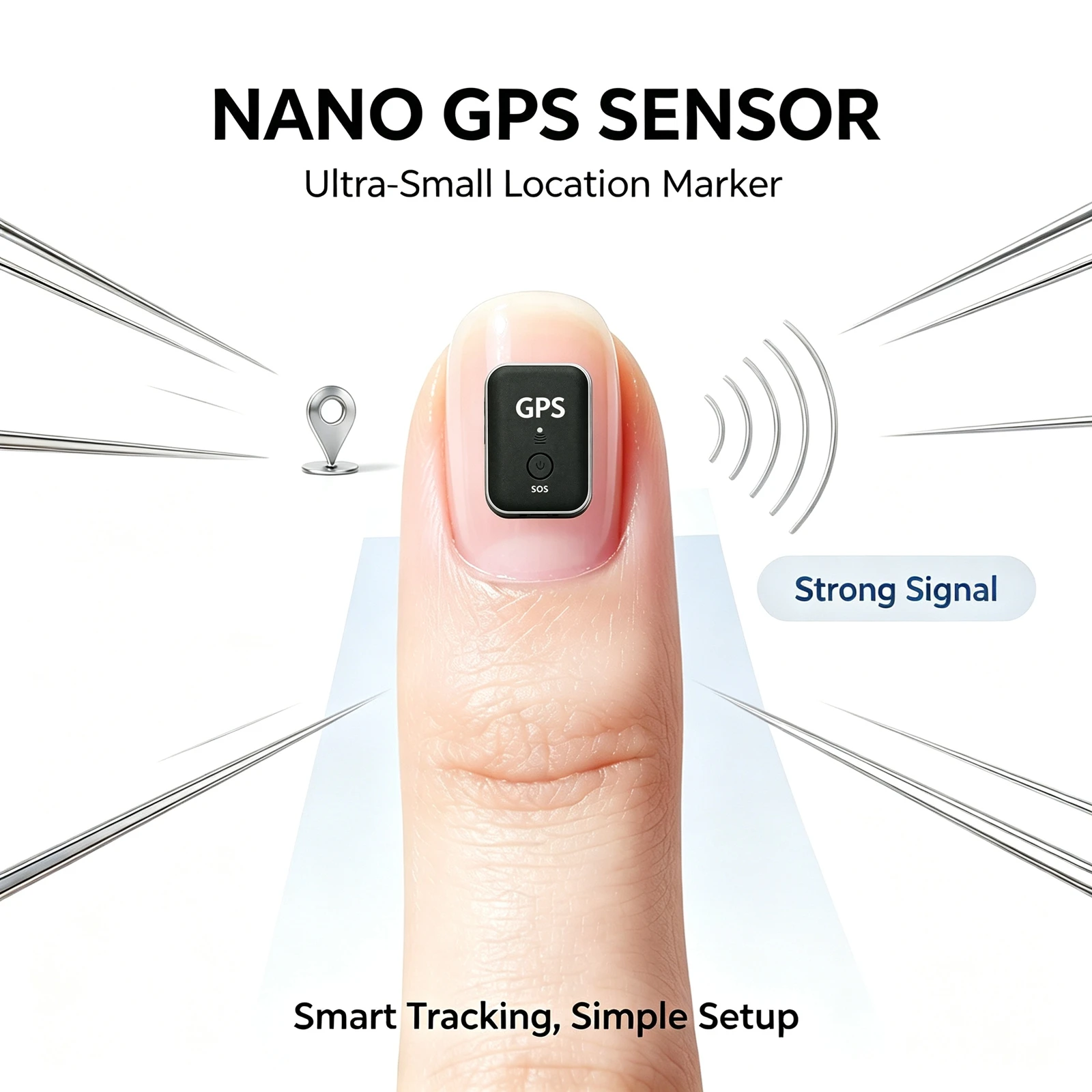 G1 Mini Magnetic GPS Tracker, Real‑Time Hidden Tracking Device, Long Standby Battery IP67 Waterproof Anti‑Lost Locator for Vehicles Car Motorcycle Truck, Suitable for Kids Pets Luggage & Valuable Assets