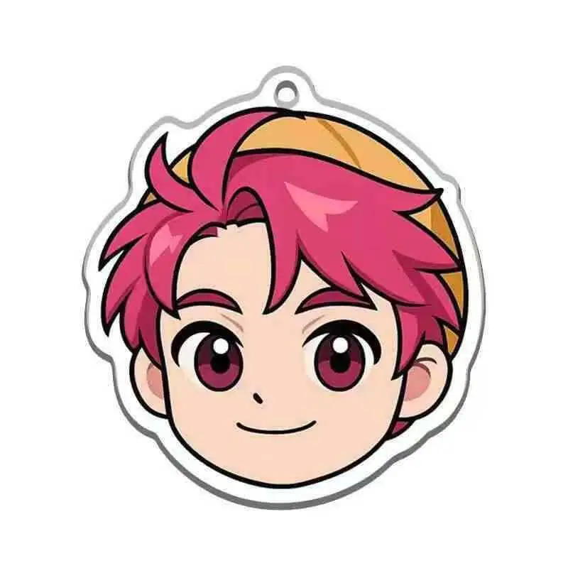 พวงกุญแจอะคริลิคการ์ตูน Kpop Demon Hunters มิรา รูมิ โซอี้ ซาจา บอยส์ ของขวัญยอดนิยมสำหรับแฟนคลับ Huntr-X