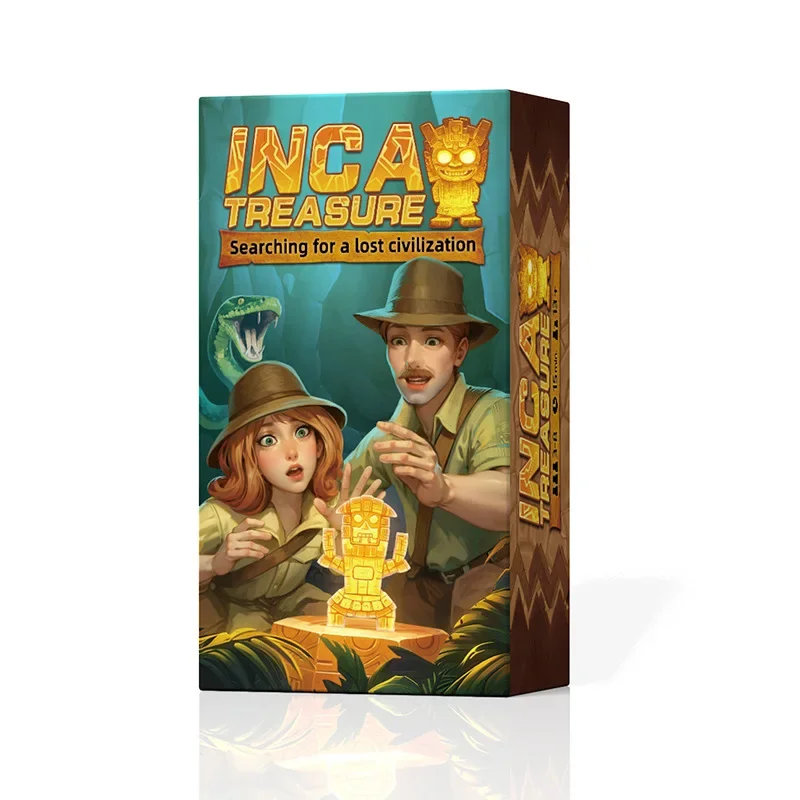 2025 Neues Inca Treasure-Meerarching für eine verlorene Zivilisation. Brettspiel für 3–8 Spieler (ab 14 Jahren). Tischspiele für Freizeitfamilien