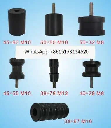 5PCS vibration buffer glue 40x28 40X50 45X55 electroplating line rubber pad