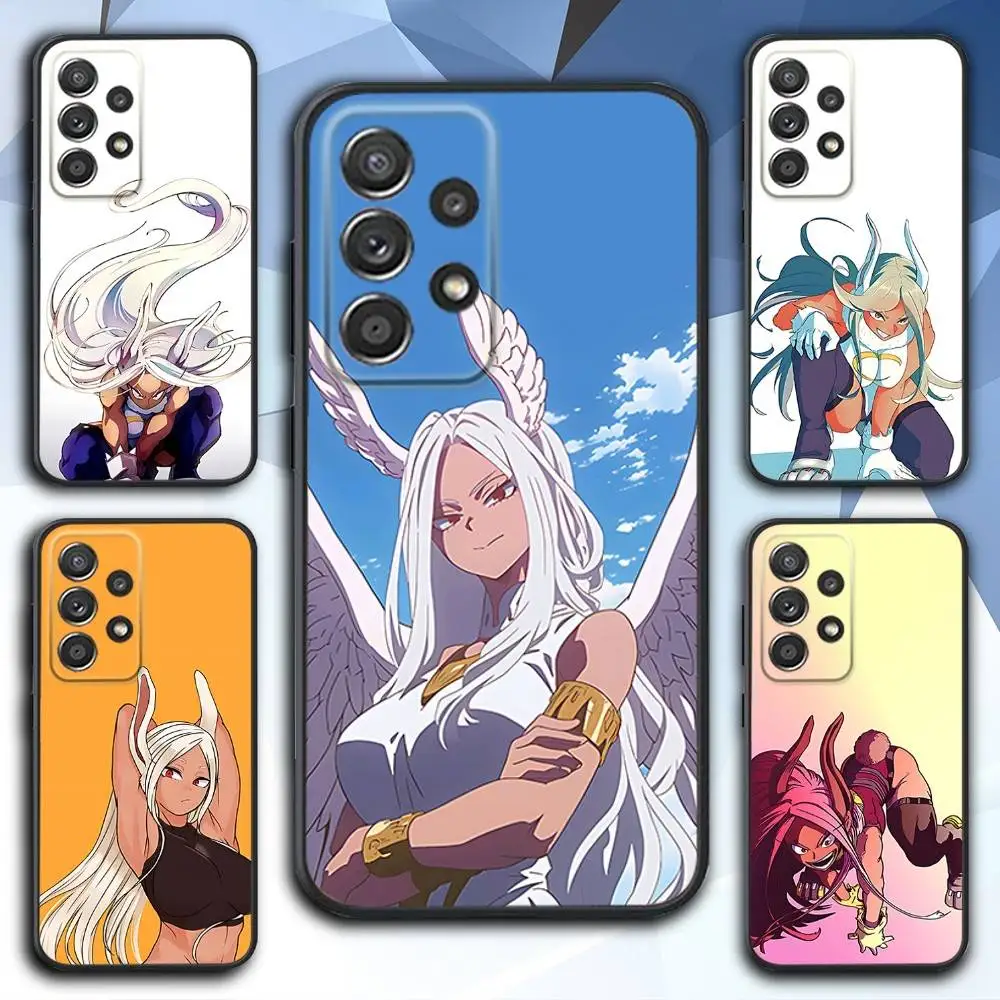 

R-Rumi Anime Usagiyama Phone Case For Samsung S 25,24,23,22,30,21,10,9,Ultra,Plus,Lite,FE,4,5 G Soft Black Case