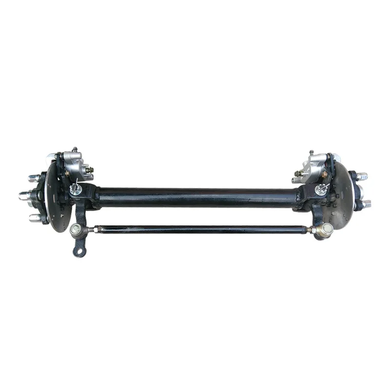

Suitable for electric four-wheeler front axle assembly, agricultural steering bridge dining car disc brake front axle